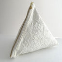 WONDER FULL LIFE＋LIGHT YEARS “COUNTERPOINT” TETRA POUCH QUILT TETRA POUCH rice WFL24-A69