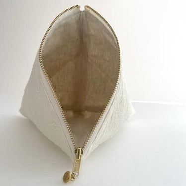 WONDER FULL LIFE＋LIGHT YEARS “COUNTERPOINT” TETRA POUCH QUILT TETRA POUCH rice WFL24-A69