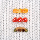Coucou Suzette ククシュゼット Pumpkin Hair Clip パンプキン ヘアクリップ