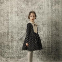 toitoitoi トイトイトイ ドバリーワンピース ネイビー 186591/590
