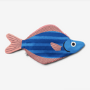 Donfisher ドンフィッシャー Seabass Case Blue 魚ポーチ ブルー スズキ