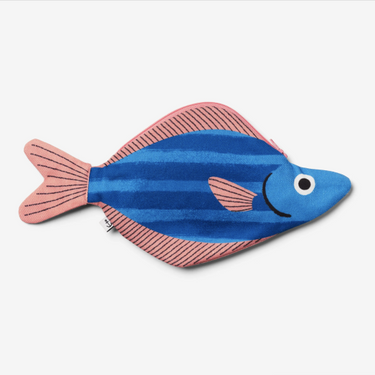 Donfisher ドンフィッシャー Seabass Case Blue 魚ポーチ ブルー スズキ
