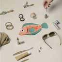 Donfisher ドンフィッシャー Rosefish Case Pink 魚ポーチ ピンク アコウダイ