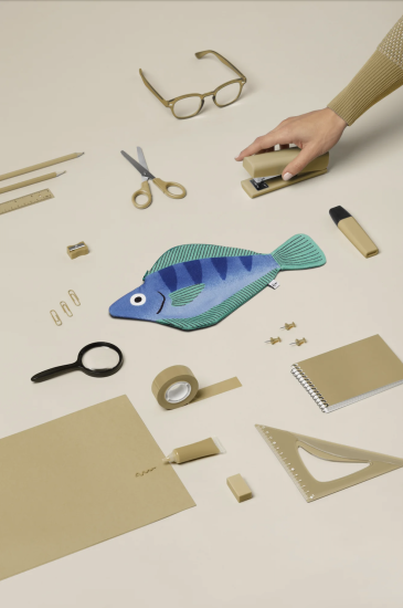 Donfisher ドンフィッシャー Pouting Case Lilac 魚ポーチ ライラック ビブ