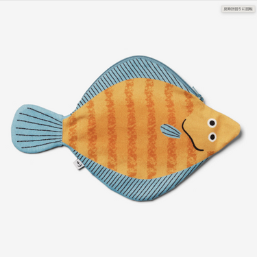 Donfisher ドンフィッシャー Plaice Case Yellow 魚ポーチ イエロー カレイ