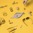 Donfisher ドンフィッシャー Snipefish Case Pink 魚ポーチ ピンク サギフエ