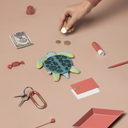 Donfisher ドンフィッシャー  Small Turtle Purse Green グリーン カメさんコインケース