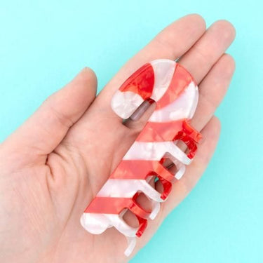 Coucou Suzette ククシュゼット Candy Cane Hair Claw キャンディケイン ヘアクリップ