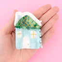 Coucou Suzette ククシュゼット Snowy House Hair Claw スノーハウス ヘアクリップ