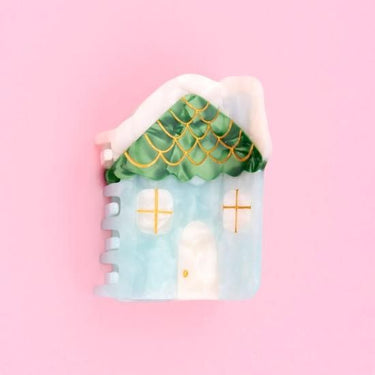 Coucou Suzette ククシュゼット Snowy House Hair Claw スノーハウス ヘアクリップ