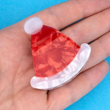 Coucou Suzette ククシュゼット Christmas Hat Hair Claw クリスマス帽 ヘアクリップ