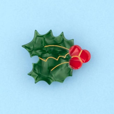 Coucou Suzette ククシュゼット Holly Hair Clip 柊 ヘアクリップ