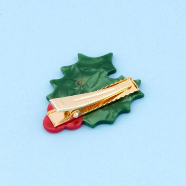 Coucou Suzette ククシュゼット Holly Hair Clip 柊 ヘアクリップ