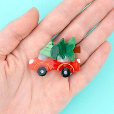 Coucou Suzette ククシュゼット Chritsmas Car Hair Clip クリスマスカー ヘアクリップ