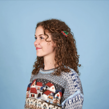 Coucou Suzette ククシュゼット Chritsmas Car Hair Clip クリスマスカー ヘアクリップ