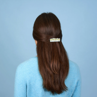 Coucou Suzette ククシュゼット Snowy Town Hair Clip 雪の街 ヘアクリップ