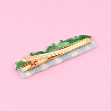 Coucou Suzette ククシュゼット Snowy Town Hair Clip 雪の街 ヘアクリップ