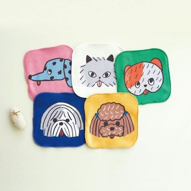 山鳩舎 Yamabatosha Mini Hand towel fuwa ミニハンドタオル 810012