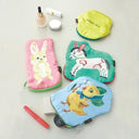 NathalieLete ナタリーレテ Nathalie Lete Satin pouch Squirrel サテンポーチ 510702