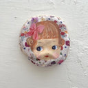 NathalieLete ナタリーレテ Nathalie Lete Face bag Girl 収納ポーチ付きバッグ 510601