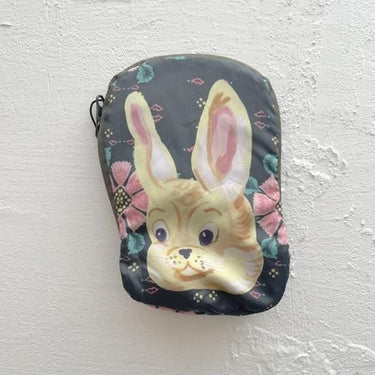NathalieLete ナタリーレテ Nathalie Lete Face bag Rabbit 収納ポーチ付きバッグ 510605