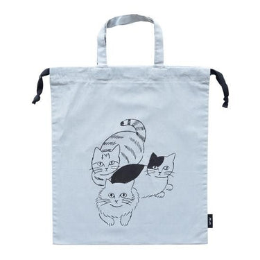 松尾ミユキ Matsuo Miyuki Drawstring bag L Grey Lサイズ 110327