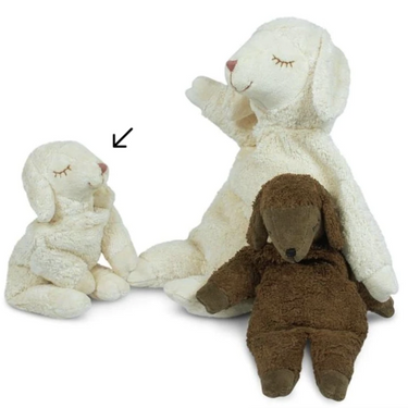 Senger Naturwelt ゼンガーナチュウェルト Cuddly animal Sheep small white ひつじ ホワイト チェリーピロー Sサイズ Y21006