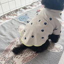 ★frankygrow DOG★frankygrow フランキーグロウ ポケット TEE BEIGE GRAY-BLUE Strawberry 24FDG003
