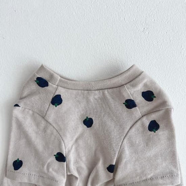 ★frankygrow DOG★frankygrow フランキーグロウ ポケット TEE BEIGE GRAY-BLUE Strawberry 24FDG003