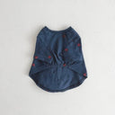 ★frankygrow DOG★frankygrow フランキーグロウ リボン TEE NAVY-RED Strawberry 24FDG004