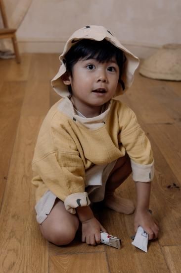 ★50%OFF★organic zoo オーガニックズー Reversible Workwear Smock 14RWWS