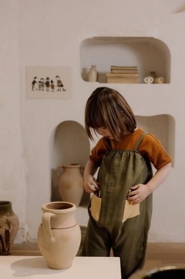 ★50%OFF★organic zoo オーガニックズー Olive Artisan Jumpsuit 14OAJ