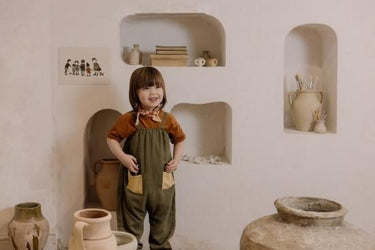 ★50%OFF★organic zoo オーガニックズー Olive Artisan Jumpsuit 14OAJ