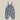 ★50%OFF★organic zoo オーガニックズー Pottery Blue Gingham Artisan Jumpsuit14BGHAJ