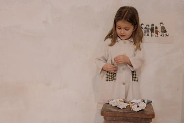 ★50%OFF★organic zoo オーガニックズー Ceramic White Potter Dress 14CWPD