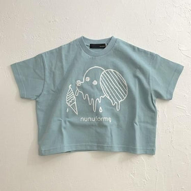 ★40%0FF★kihanan春の特注Tシャツ★nunuforme ヌヌフォルム アイスT ミント kh004