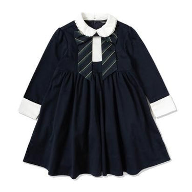 toitoitoi トイトイトイ ブラシェールワンピース ネイビー 146599/598