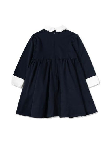 toitoitoi トイトイトイ ブラシェールワンピース ネイビー 146599/598