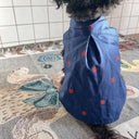 ★frankygrow DOG★frankygrow フランキーグロウ アシンメトリーカラー SHIRT NAVY-RED Strawberry 24FDG001
