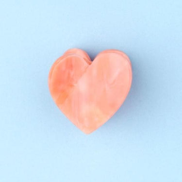 Coucou Suzette ククシュゼット Pink Heart Mini Hair Claw ピンクハートミニ ヘアクリップ