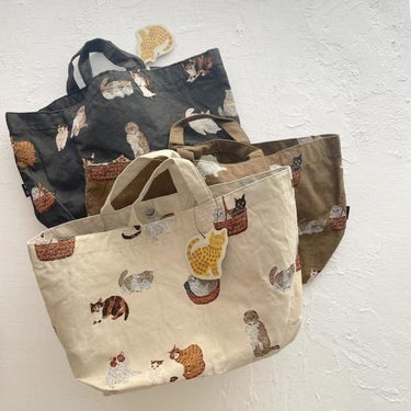松尾ミユキ Matsuo Miyuki Boat and Tote Cats BK 110383
