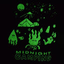 GLOW CASPER MIDNIGHT CAMP グローキャスパー ミッドナイトキャンプ KIDS 暗闇で光る蓄光Tシャツ G-3