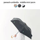 392 plusm paraburella middle mini 50cm 全天候対応 日傘 折りたたみ 50cm 晴雨兼用 UVカット 超遮光 Q267 maru マル