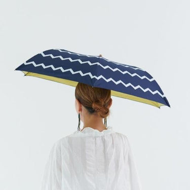 392 plusm paraburella middle mini 50cm 全天候対応 折りたたみ 晴雨兼用 UVカット 超遮光 Q314 zigzag ジグザグ