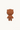 WE ARE GOMMU GOMMU MINI BEAR ALMOND GOMMU103-916