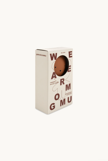 WE ARE GOMMU GOMMU MINI BEAR ALMOND GOMMU103-916