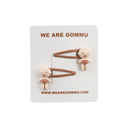 WE ARE GOMMU GOMMU BABY HAIR CLIP SET BLUSH ヘアクリップ GOMMU154