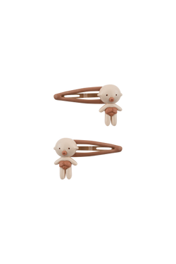 WE ARE GOMMU GOMMU BABY HAIR CLIP SET BLUSH ヘアクリップ GOMMU154