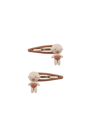 WE ARE GOMMU GOMMU BABY HAIR CLIP SET BLUSH ヘアクリップ GOMMU154