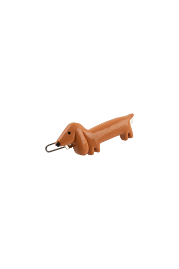 WE ARE GOMMU GOMMU DOG HAIR CLIP SET CARAMEL ヘアクリップ GOMMU157